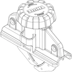Thule FastClick Schnellbefestigung für Dachbox Touring 14710 - Dachbox-Zubehör mit innovativer FastClick-Befestigung für eine schnelle und sichere Montage. Ideal für Reisende, die Wert auf Effizienz legen.
