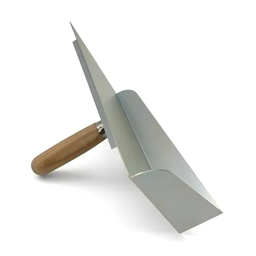 DEWEPRO Fugbrett mit abnehmbarem Buchenholzgriff