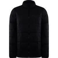 Jack Wolfskin Bergland Herren Schwarze Wattierte Jacke