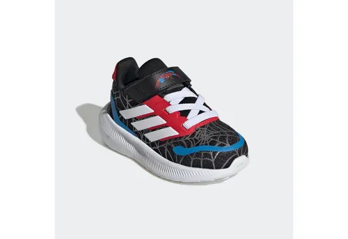 adidas X Marvel Spider-Man Runfalcon Kids Sneaker - Laufschuhe für Kinder in Größe 23, mit cloudfoam Dämpfung für höchsten Komfort und einem sportlichen Design, inspiriert von Spider-Man.