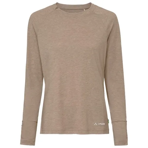Vaude Women's Skomer L/S T-Shirt III - Beiges Longsleeve Gr 38 - Vielseitiges Longsleeve für Freizeit und Wanderungen in Beige/Braun. Größe 38, aus atmungsaktivem Material für hohen Tragekomfort. Entdecken Sie weitere Vaude Produkte bei Bergfreunde.de!