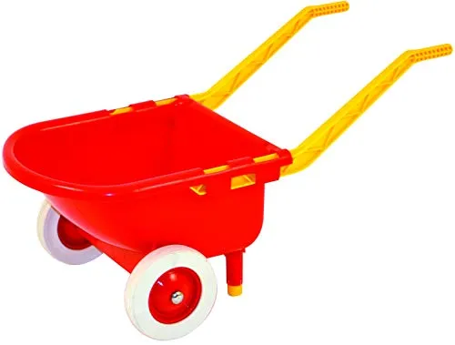 4EverSpiel 544-15 Spielzeugschubkarre Kärrele, rot
