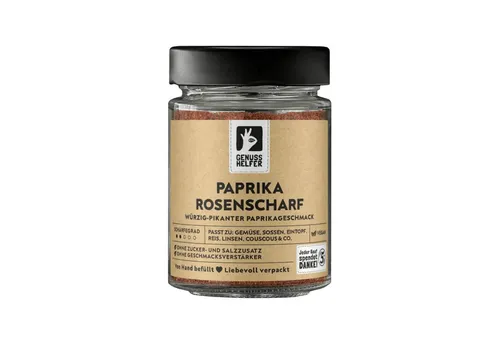 Bremer Gewürzhandel Gewürz Paprika rosenscharf, gemahlen, im Glas, 80 g