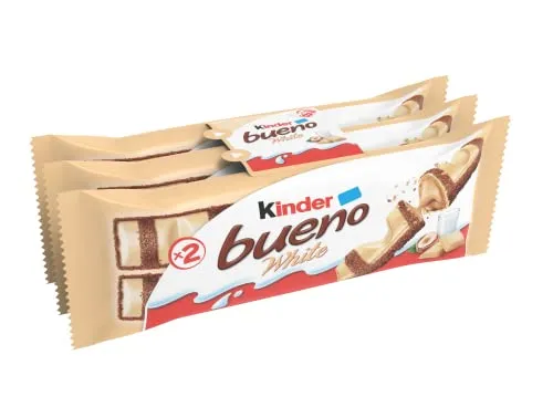 Chocolatina Kinder Bueno White 3x39g