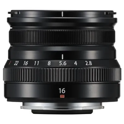 Fujifilm XF 16mm f/2,8 R WR schwarz - Objektiv für Fujifilm X mit wetterfestem Design und großartiger Bildqualität, ideal für Landschafts- und Architekturfotografie.