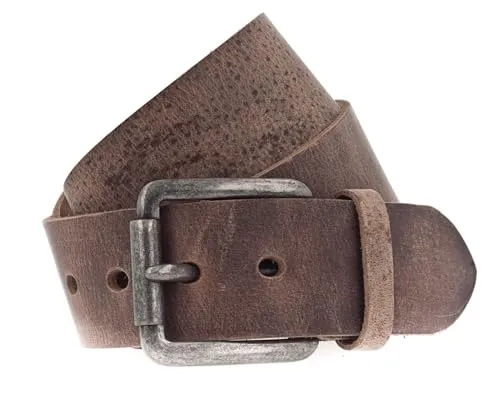 Vanzetti Ledergürtel Denim Love braun W110 von Vanzetti