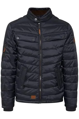 Produktbild Blend Camaro Herren Steppjacke Übergangsjacke mit Stehkragen, Größe: XL, Farbe: India Ink (70151)