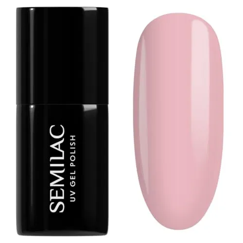 Semilac UV Nagellack 047 Pink Peach Milk 7ml Kollektion Special Day