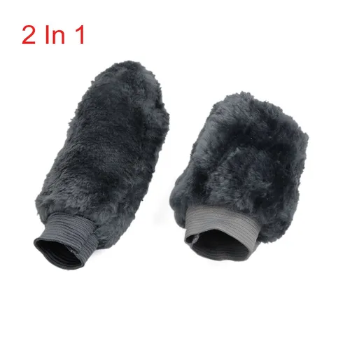 In 1 grau weichen Plüsch Abdeckung Auto Schalter Knopf Handbremse Schutzhülse 2