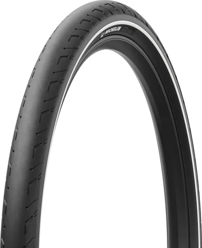 Michelin City-Fahrradreifen City Street 29x2.20 - Pannensicherer Fahrradreifen mit MICHELIN City Shield-Technologie für zuverlässigen Grip bei jedem Wetter. Ideal für E-Bikes und traditionelle Fahrräder, langlebig und vielseitig einsetzbar.