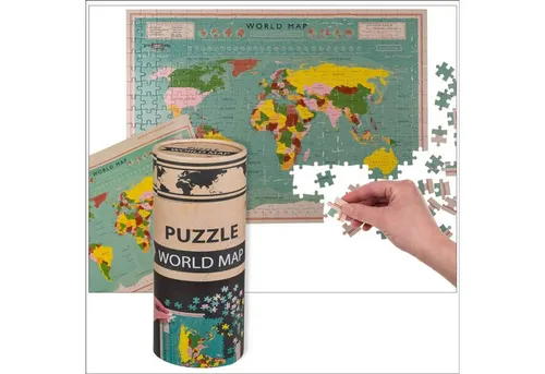 Puzzle Weltkarte, 300-teilig
