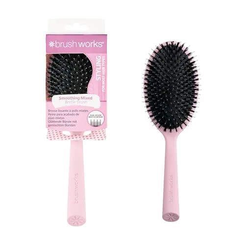 Brushworks Smoothing Mixed Bristle Hair Brush