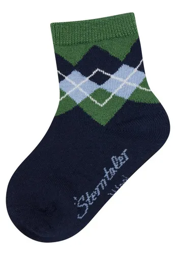 Sterntaler® Basicsocken Socken Wolle Karo