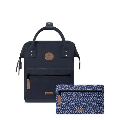 Cabaïa Adventurer Rucksack Zurich Mini 10L - Wasserabweisend, vegan & Laptopfach - Ideal für Reisen - Tagesrucksäcke - Der kompakte 10L Rucksack mit gepolstertem Laptopfach bis 10,5 Zoll und MOLLE-System für individuelle Gestaltung. Perfekt für Reisen und Alltag!