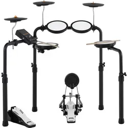 XDrum DD-250P E-Drum Kit - E-Drums mit realistischem Spielgefühl, integrierter Bluetooth-Funktion und erweitertem Beckenpad-Eingang für flexible Nutzung.