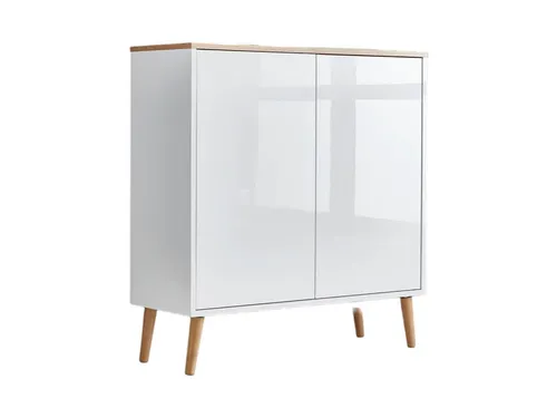 moebel-dich-auf Kommode BEN 4 mit Push-to-open-Funktion in weiß von Moebel-Dich-Auf