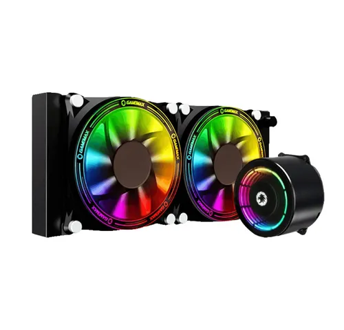 Produktbild GAMEMAX IceChill 240 ARGB Wasserkühlung mit 2 Lüftern