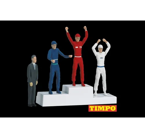 Carrera 20021121 Siegerpodest mit Figuren