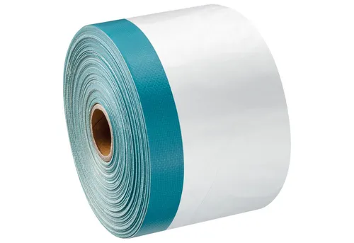doitBau Abdeckfolie 3 Rollen Masker Abdeckfolie Gewebeklebeband je 550mm x 20m, (3-St)