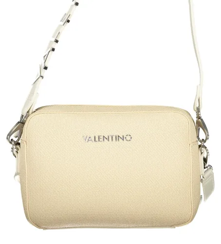 VALENTINO Alexia Summer Flap Bag Umhängetasche - Stylische Umhängetasche für Damen in Beige, ideal für die Freizeit. Verstellbarer Trageriemen und praktischer Reißverschluss bieten Komfort und Funktionalität.