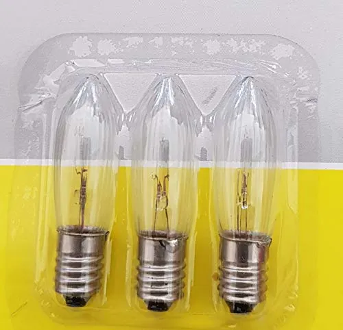 EGB Topkerzen 16V/3W E10 klar voll geriffelt 3 Stück