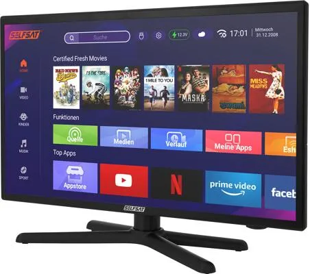 Selfsat Smart LED-TV 1222, 22