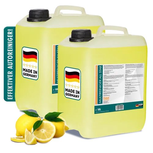 INOX® Multi Reiniger Konzentrat 2x 10L Polster Innen Innenraum Universal Auto