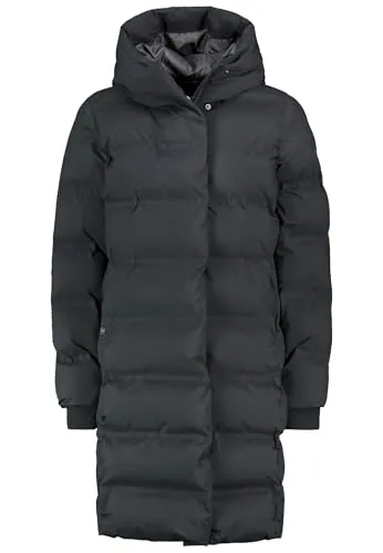 Sublevel Damen Winter Mantel Carbon Black D50094XB44555A3-M - WARM & KOMFORTABEL: Der weich gefütterte Wintermantel bietet zuverlässige Wärme für kalte Tage. MODISCHER, FIGURBETONTER SCHNITT: Eleganter Look für jeden Anlass. PRAKTISCHE KAPUZE: Ideal gegen Wind und Wetter – perfekt für Herbst und Winter.