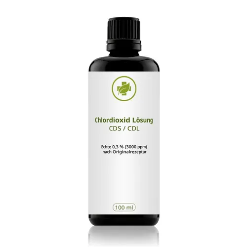 CDL (CDS) Lösung - ECHTE 0,3% nach Originalrezeptur - 100 ml in Mironglas
