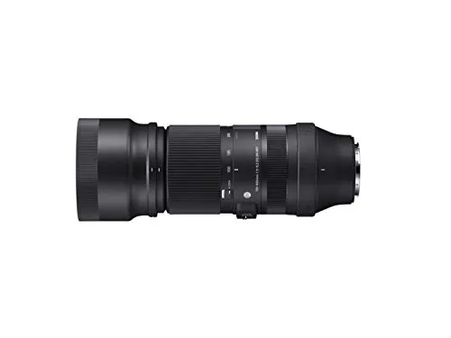 Sigma 100-400mm 5-6.3 DG DN OS Contemporary für L-Mount - Leichtes Ultra-Tele-Zoom-Objektiv mit herausragender optischer Leistung und erstklassiger Bildstabilisierung für Vollformatkameras