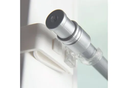 Bestlivings Gardinenstangenhalter Klemmfix Halter, Gardinenstangen, Vorhangstangen, Vitragestangen, (2-St), Klemmträger inkl. Adapter, ohne Bohren, Schrauben oder Kleben