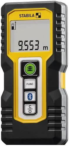 Stabila Laser-Entfernungsmesser LD 250 BT - 50m Messbereich, Bluetooth-fähig und beleuchtetes Display für präzise Messungen