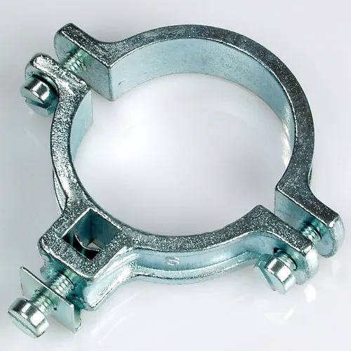 Fuba DES 420 Erdungsschelle 42mm Zinkdruckguss - für Erdungsleitungen bis 16mm Durchmesser