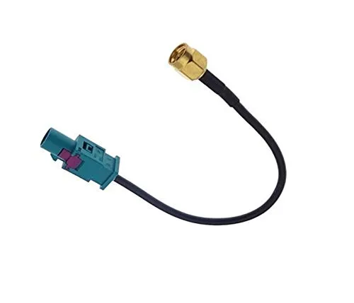 Fakra to SMA GSM GPS DAB DVB-T Antennen Adapter Cable