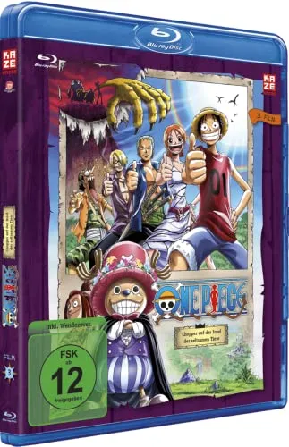 One Piece: Chopper auf der Insel der seltsamen Tiere - 3. Film - [Blu-ray] - Abenteuerfilm für Fans ab 12 Jahren, erlebe spannende Momente mit Chopper und den seltsamen Tieren!