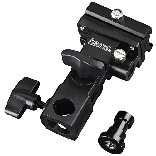 Flash Bracket - Blitzhalter für Kameras - Zubehör Kameras, sorgt für optimale Blitzplatziereung und verbesserte Lichtverhältnisse bei Fotoshootings.