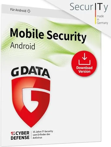 G DATA Mobile Security Android Premium 2024/2025 | 1 Gerät | 1 Jahr | Virenscanner für Android Tablet/Smartphone | zukünftige Updates inklusive | Made in Germany |