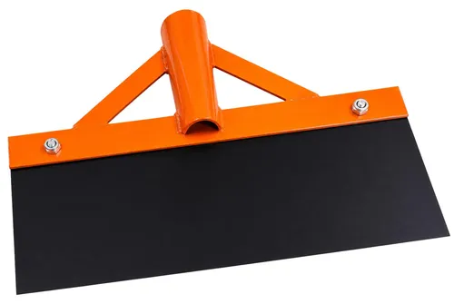 Stoßscharre mit Strebe 30cm Eisscharre Eisschieber Flachscharre 300 mm