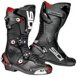 Sidi Mag-1 Motorradstiefel - Schwarz - 42 EU - Innovative Motorradstiefel mit Kohlefaser-Stützsystem für optimale Stabilität und Flexibilität. Leichtes Design und schneller Magnetverschluss für perfekten Sitz.