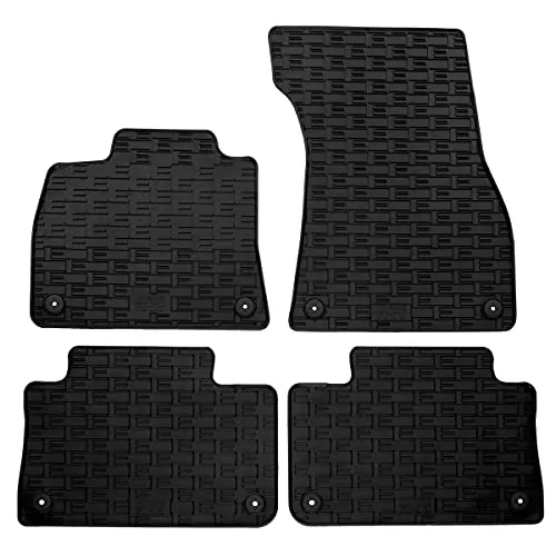 Gummi Fußmatten passend für Audi e-tron (Sportback) ab 2019/Q8 e-tron (Sportback) ab 2022 AZUGA AZ10090256 Gummimatten Automatten