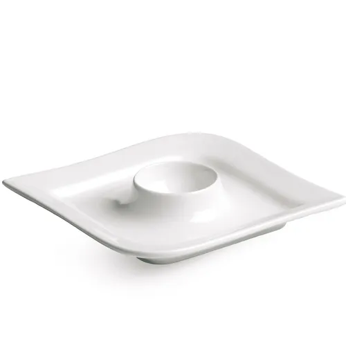 Eierbecher Weiß von Geschirr