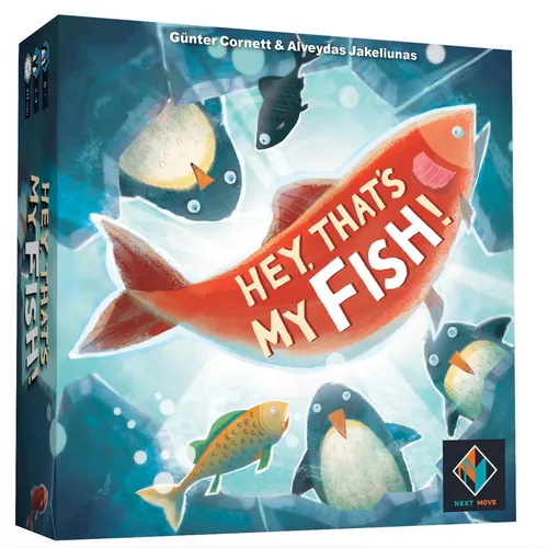 Next Move Games   Hey That's My Fish   Board Game   Ages 8+   2-4 Players   20 M