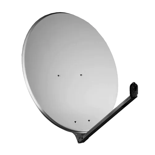 Antenne Gibertini 75 cm Alu Hellgrau / weiß L-Serie