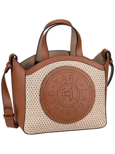 Karl Lagerfeld K/Circle Small Handtasche - Damen - Weiß B2W30019-1AN - Elegante Karl Lagerfeld K/Circle Small Handtasche aus hochwertigem Polypropylen und feinem Rindsleder. Ideal für stilvolle Auftritte und den täglichen Gebrauch.