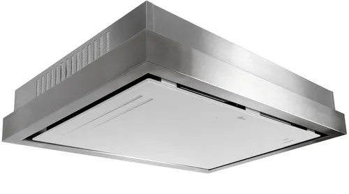 GURARI Deckenhaube GCH 974 SU 90 Diamond - Dunstabzugshaube mit 850m³/h, spülmaschinengeeignetem Fettfilter und Fernbedienung für einfachen Bedienkomfort. Ideal für moderne Küchen.