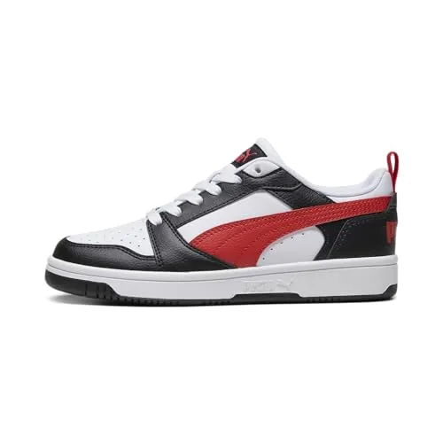 PUMA Unisex Kinder Rebound V6 Lo Jr Sneaker in weiß von PUMA