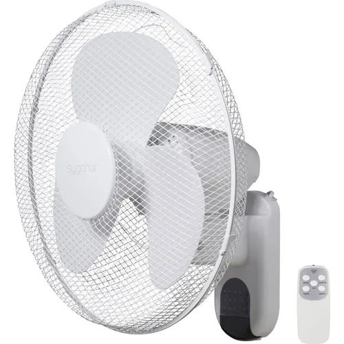 Sygonix Wandventilator 45 W - Optimaler Luftstrom für jeden Raum - Sonstige, leistungsstarker Wandventilator mit 45 W für erfrischende Luftzirkulation, ideal für Wohnzimmer oder Büro.