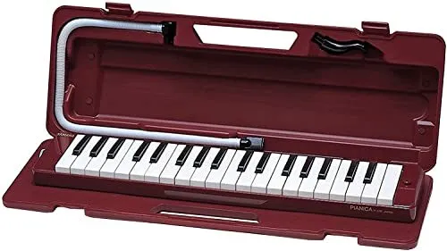 Yamaha P37D Pianica 37-Key Kastanienbraun - Melodica mit 37 Tasten, leichtgewichtig und ideal für Anfänger sowie Fortgeschrittene, inklusive Hartschale für optimalen Schutz.