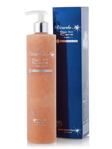 Ricarda M. Gesichtsreinigungsgel MSC Basic Multi Action Cleanser, 400 ml, 1-tlg., feuchtigkeitsspendend, große Vorteilspackung mit Pumpspender