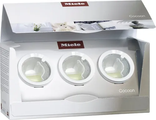 Miele FA C 452 L Duftflakon 3 Stück Cocoon - Wäscheparfüms mit langanhaltendem Duft, verwandelt Ihre Wäsche in ein frisches Erlebnis und sorgt für ein angenehmes Raumklima.